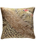 Gros coussin 50x50 imprime leopard