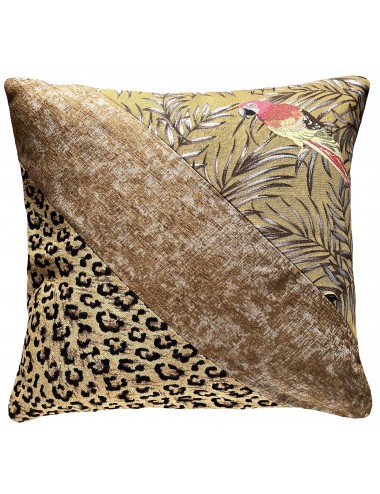 Gros coussin 50x50 imprime leopard