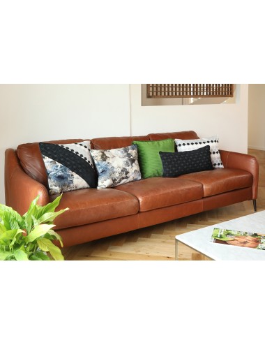 Coussin noir rectangulaire 60x30