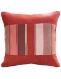 Coussin extérieur imperméable rouge 50x50