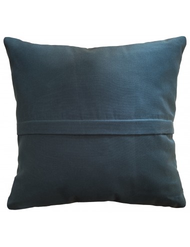 Coussin extérieur bleu canard 50x50 cm